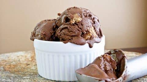 Chocolate Peanut butter Ice-cream