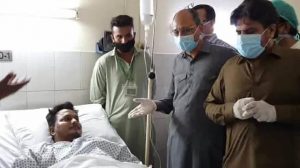 One of at least two survivors, Muhammad Zubair is being treated in Hospital. 