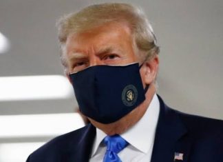 Trump Calls Wearing Face Mask Is ‘Patriotic’  Trump Posted photograph With Face Mask And Calls it 'Patriotic'