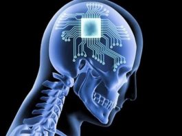 Chip implant into human brain