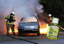 Fire brigade warns: ‘Do not keep disinfectant gel in the car on hot days’